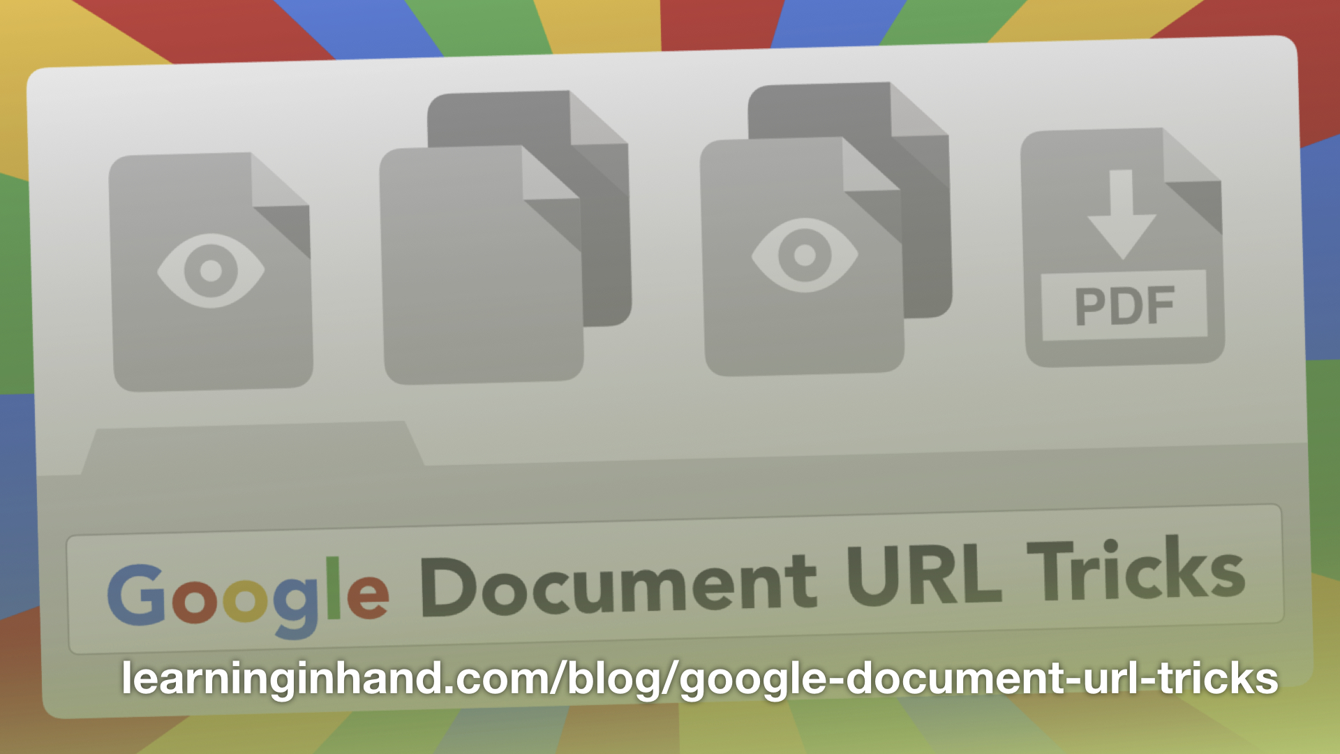 Google Document URL Tricks