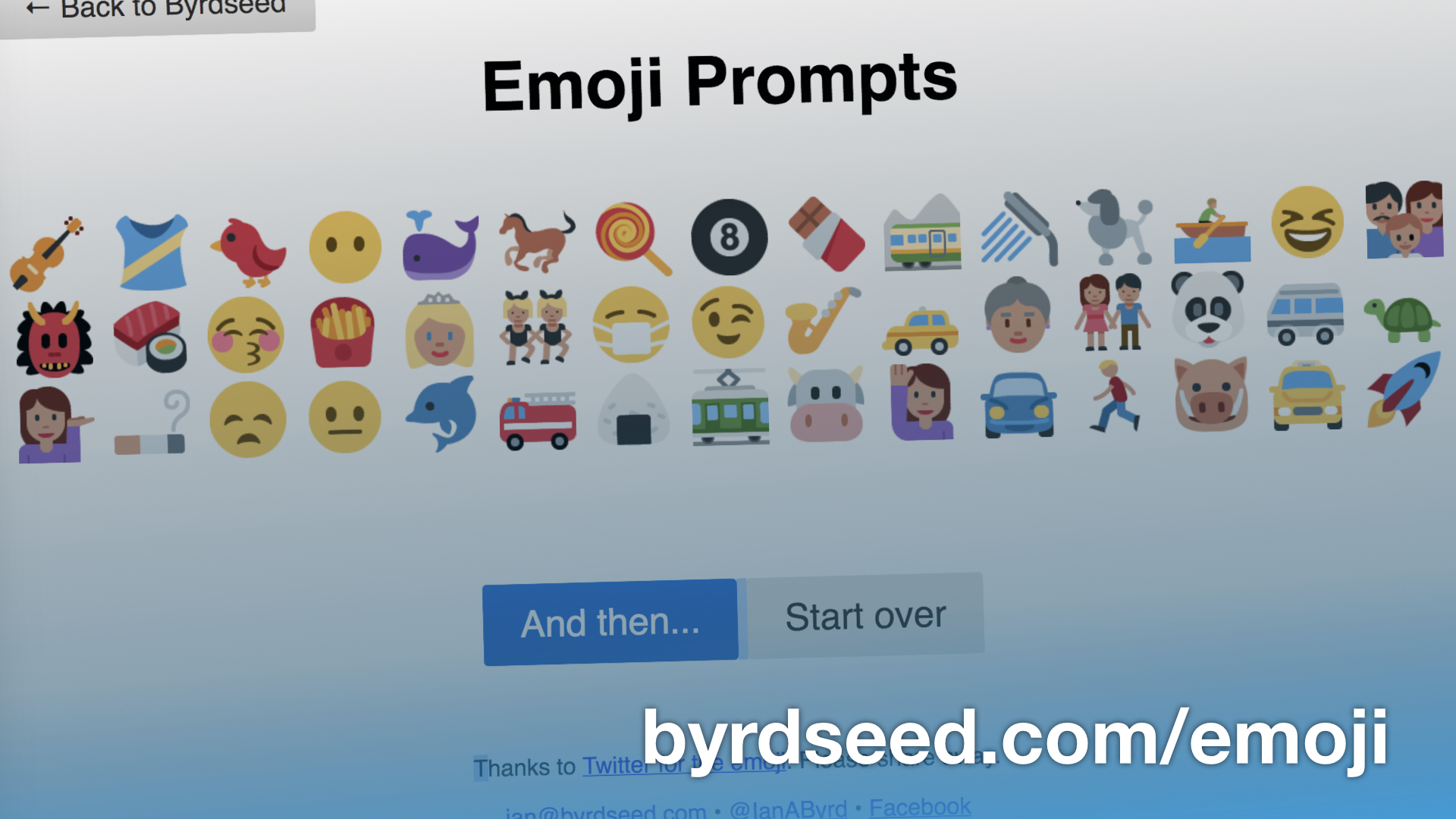 Emoji Prompts