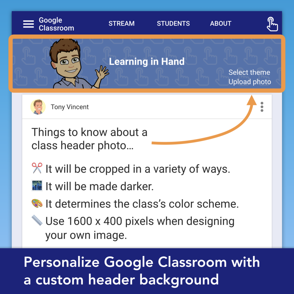 Google Classroom Header Dimensions