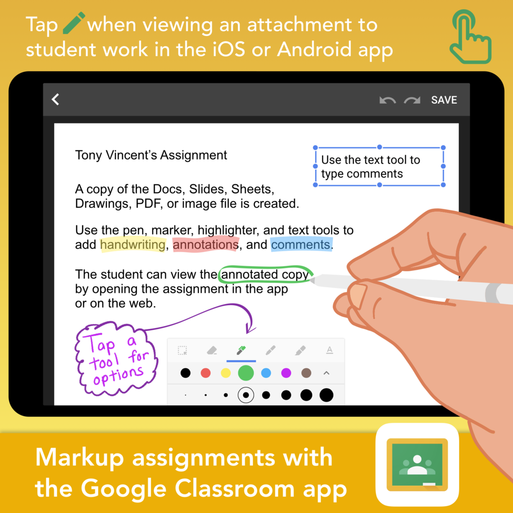 Google Classroom Tips — Learning in Hand with Tony Vincent