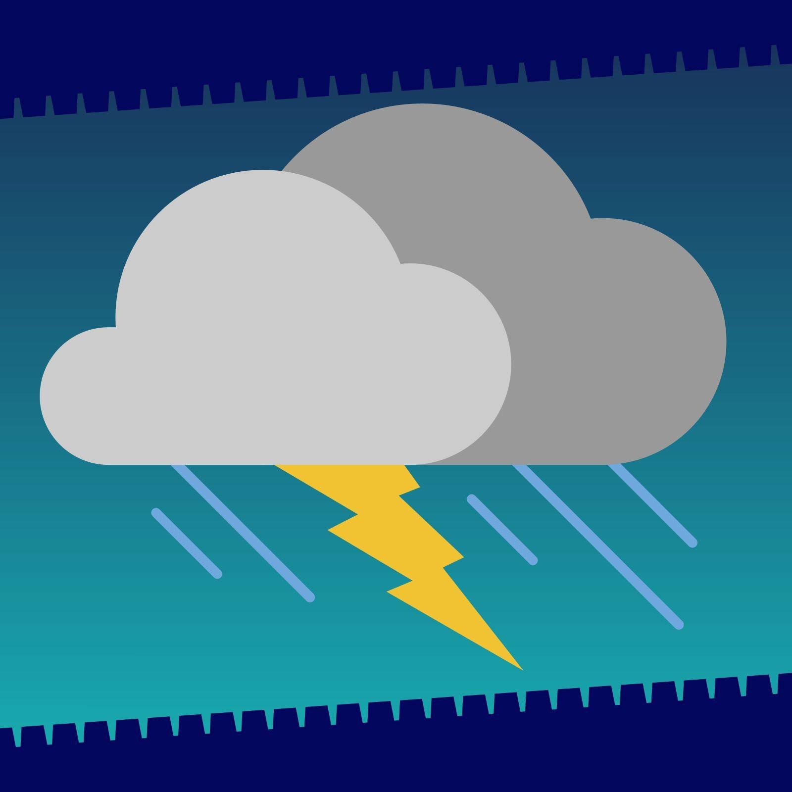 Spark excitement withthis digital art challenge! The Thunderstorm Zipper invites learners to recreate a storm cloud, complete with rain and a lightning bolt.

Yes, there is indeed a lightning bolt in Shapes menu in Google Slides and Google Drawings!
