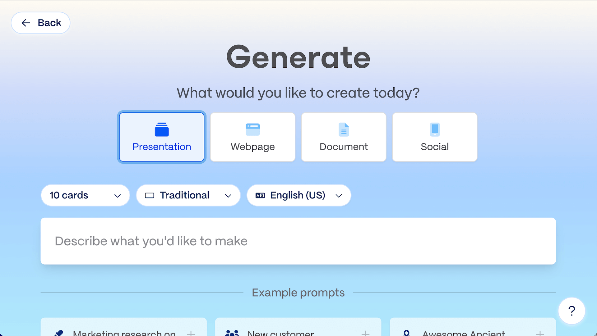 Gamma.app: AI Slideshow Generator for Teachers