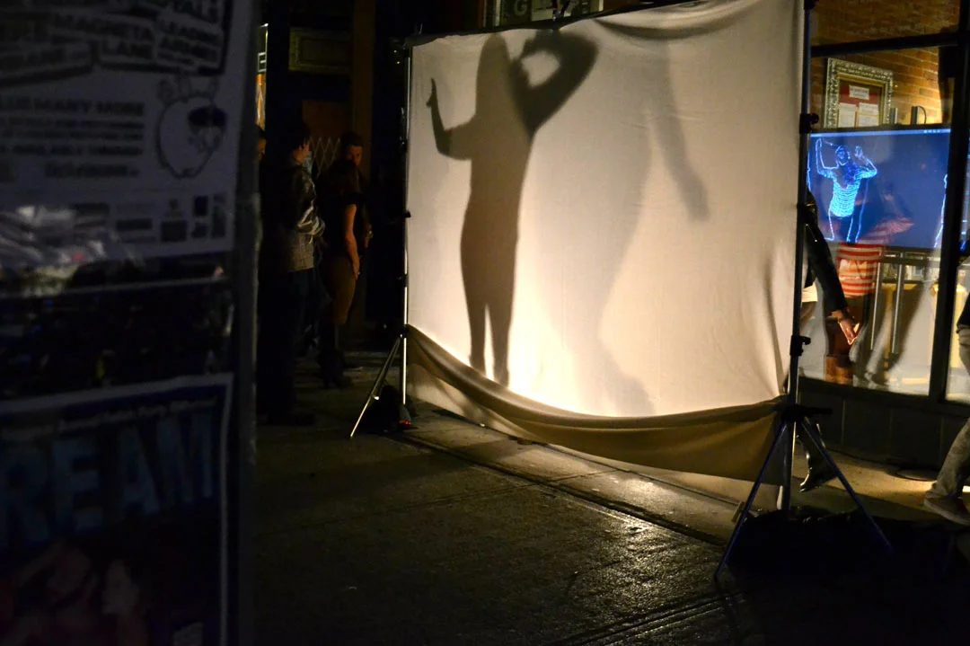Silhouettes created unexpected results and additional interest. Photo: Jacqueline Valentine