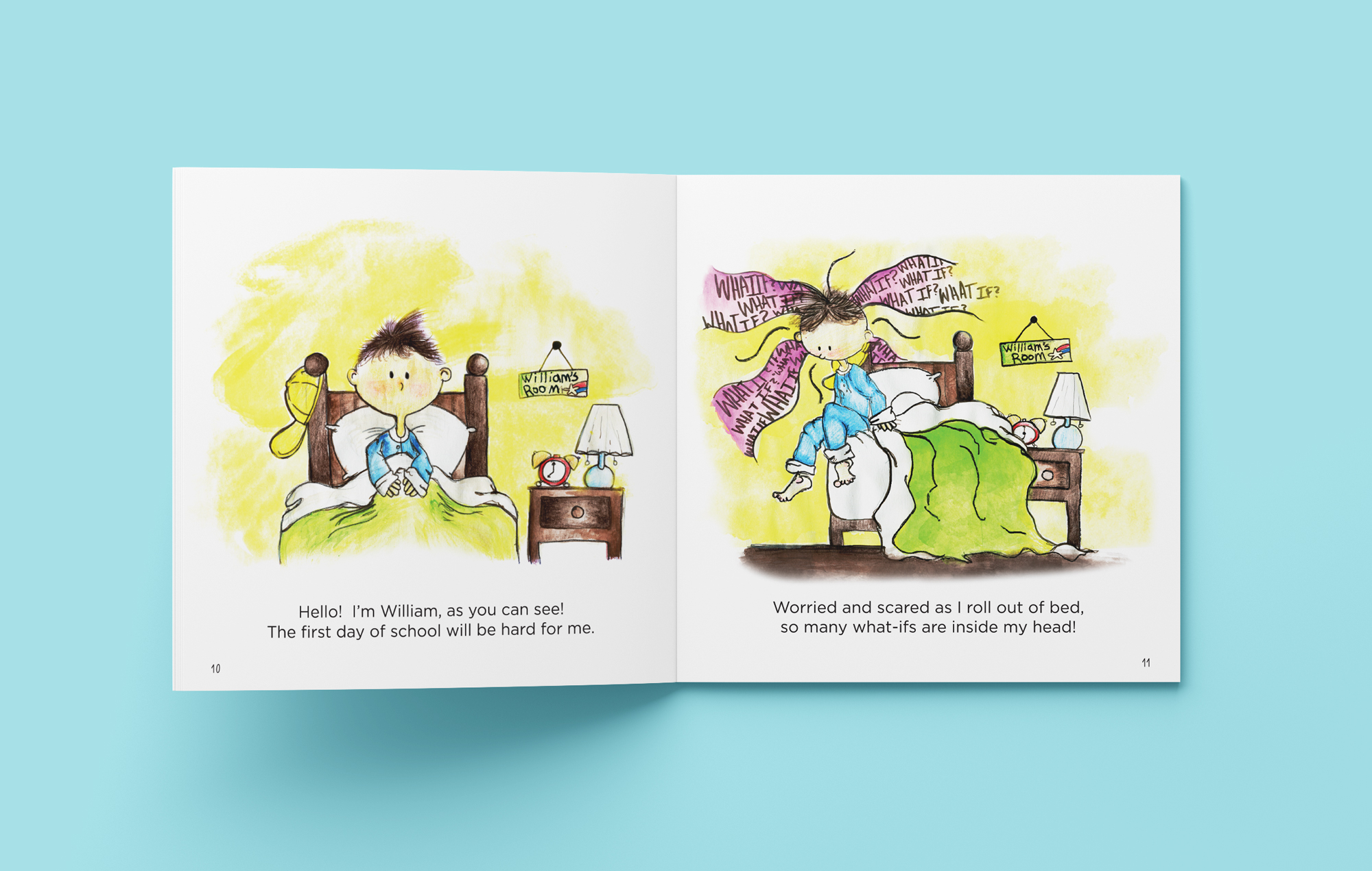 First Spread of the book