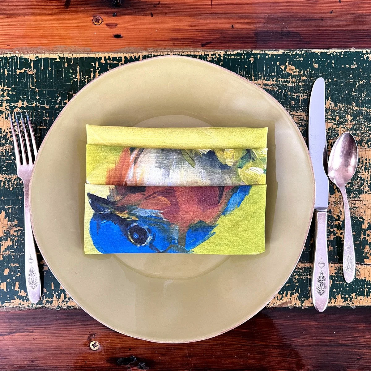 Bluebird Napkins — Art by Alyssa