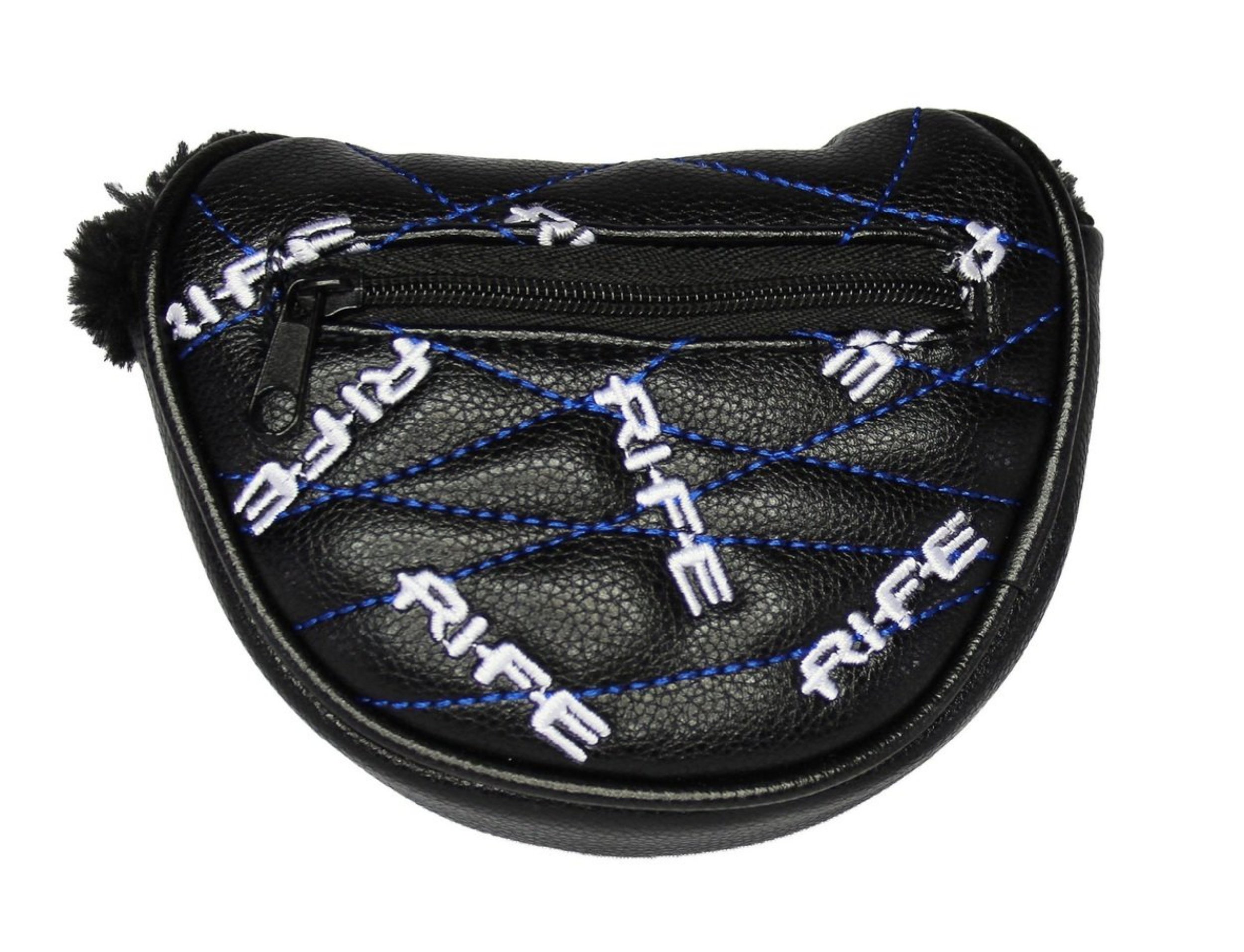 Rife Switchback Mallet Headcover-Blue Stitching.jpg