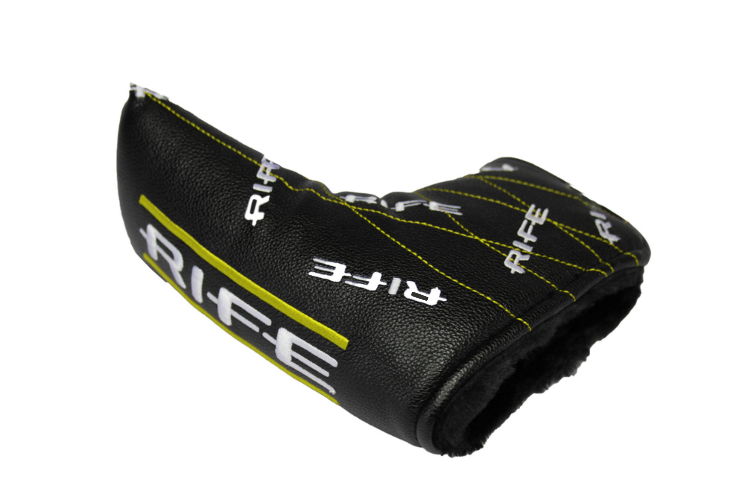 Rife Switchback Blade Headcover-Yellow-Green.png