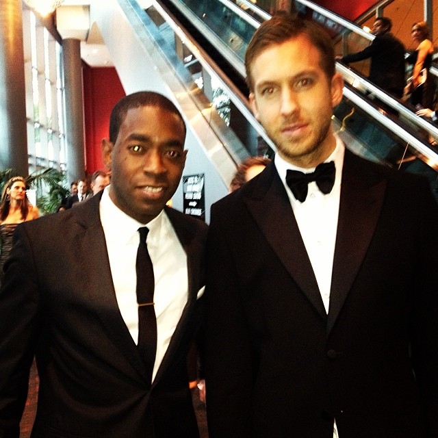 M-Squared w/ Calvin Harris at the 56th Grammy Awards!