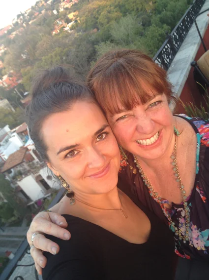 My darling roommate & photo-taking partner in crime, Yolande, from South Africa