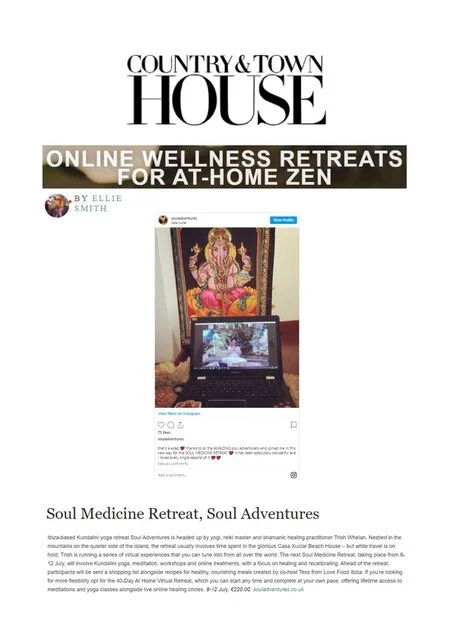 Country &amp; Town House - Online Wellness Retreats