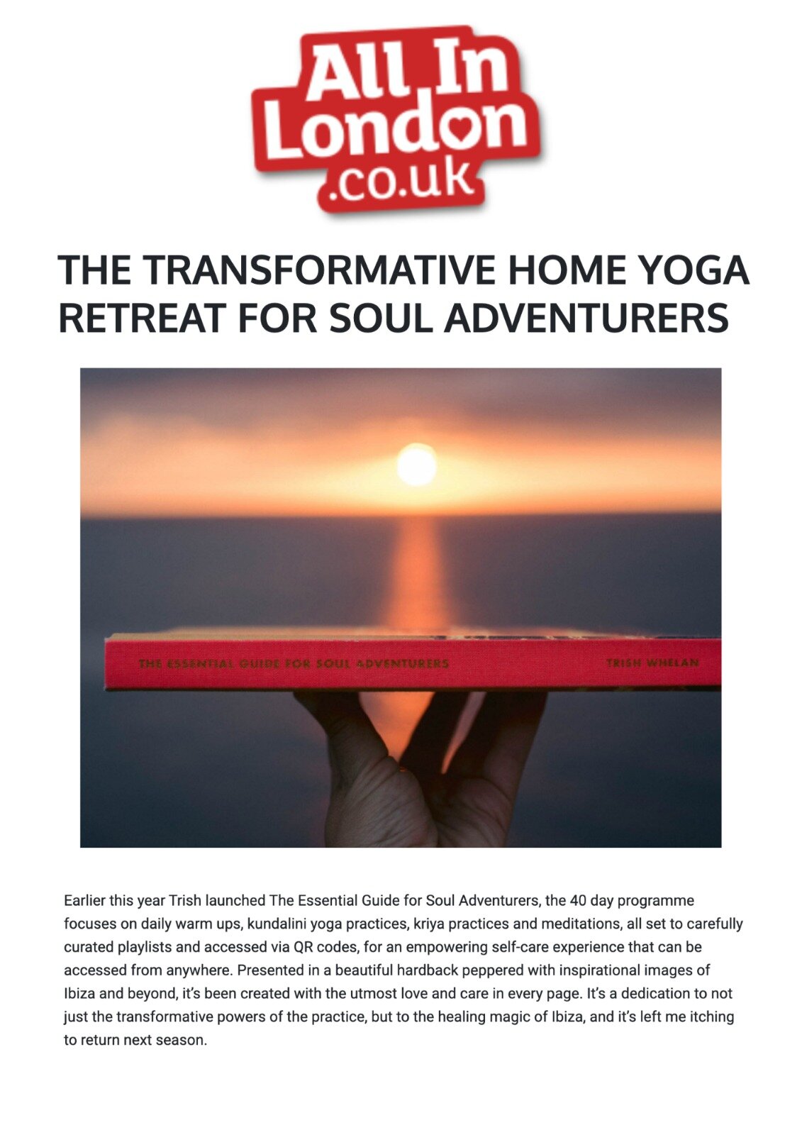 AllinLondon.co.uk November 2020