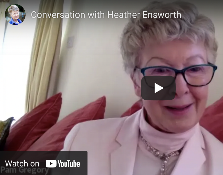 Pam Gregory in conversation with Heather Ensworth