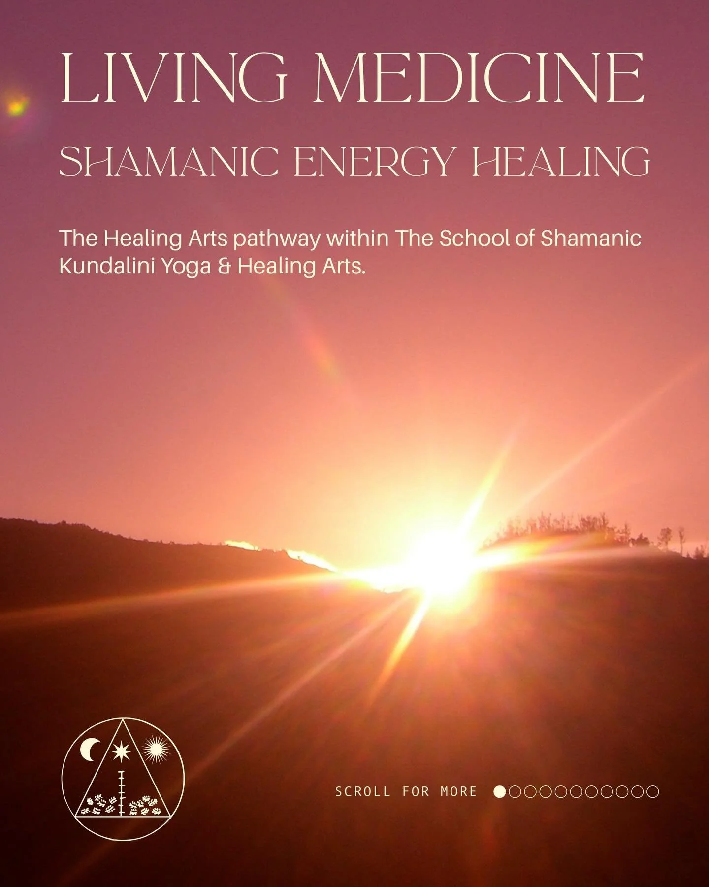 delighted to open up the doors for LIVING MEDICINE ❤️ the healing arts pathway within the school ❤️ VERY limited spaces ❤️ The fact that the emoji for medicine is a pill 💊
and not a plant, the Earth, the sea, or the human body tells us everything.

