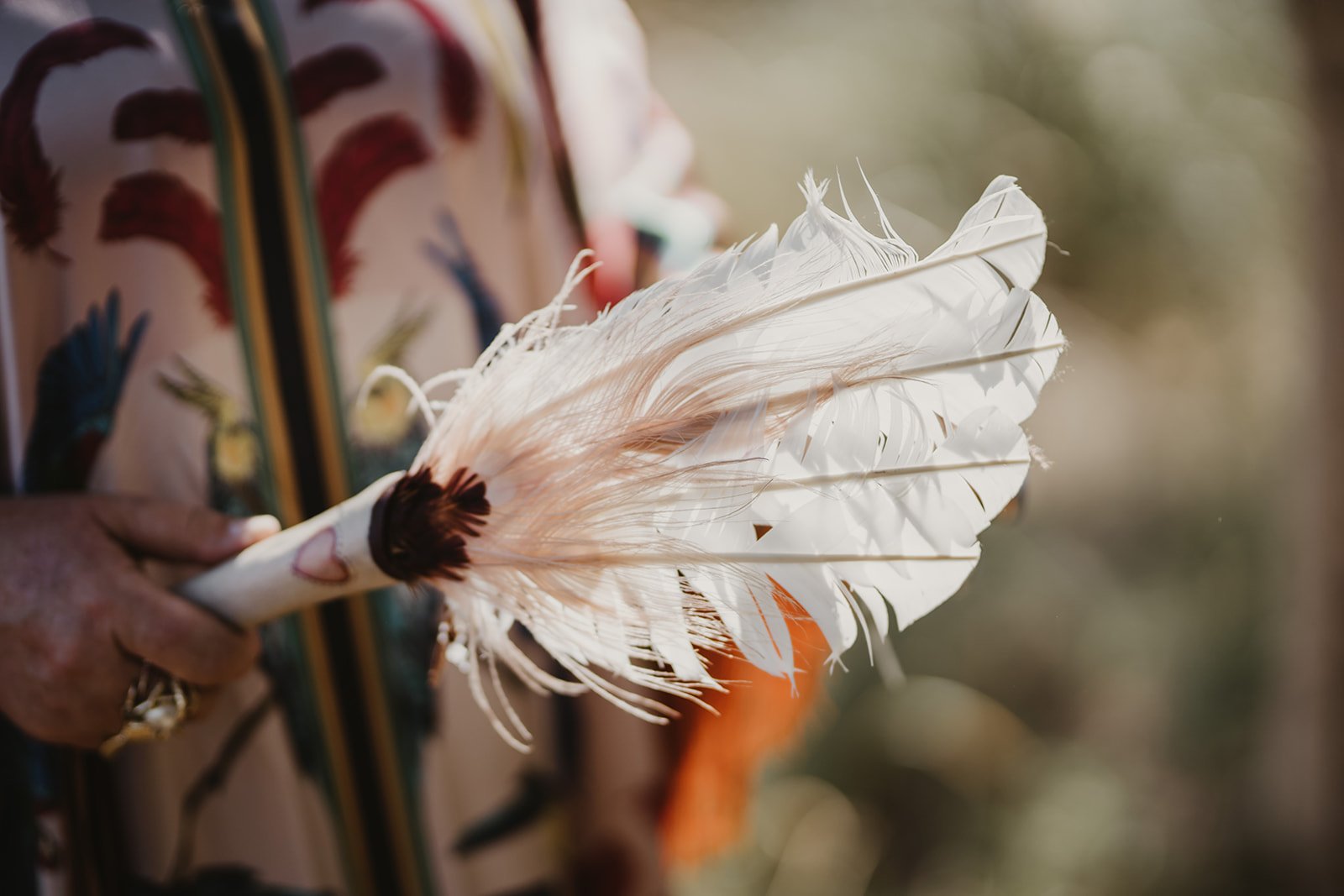 Shamanic feather