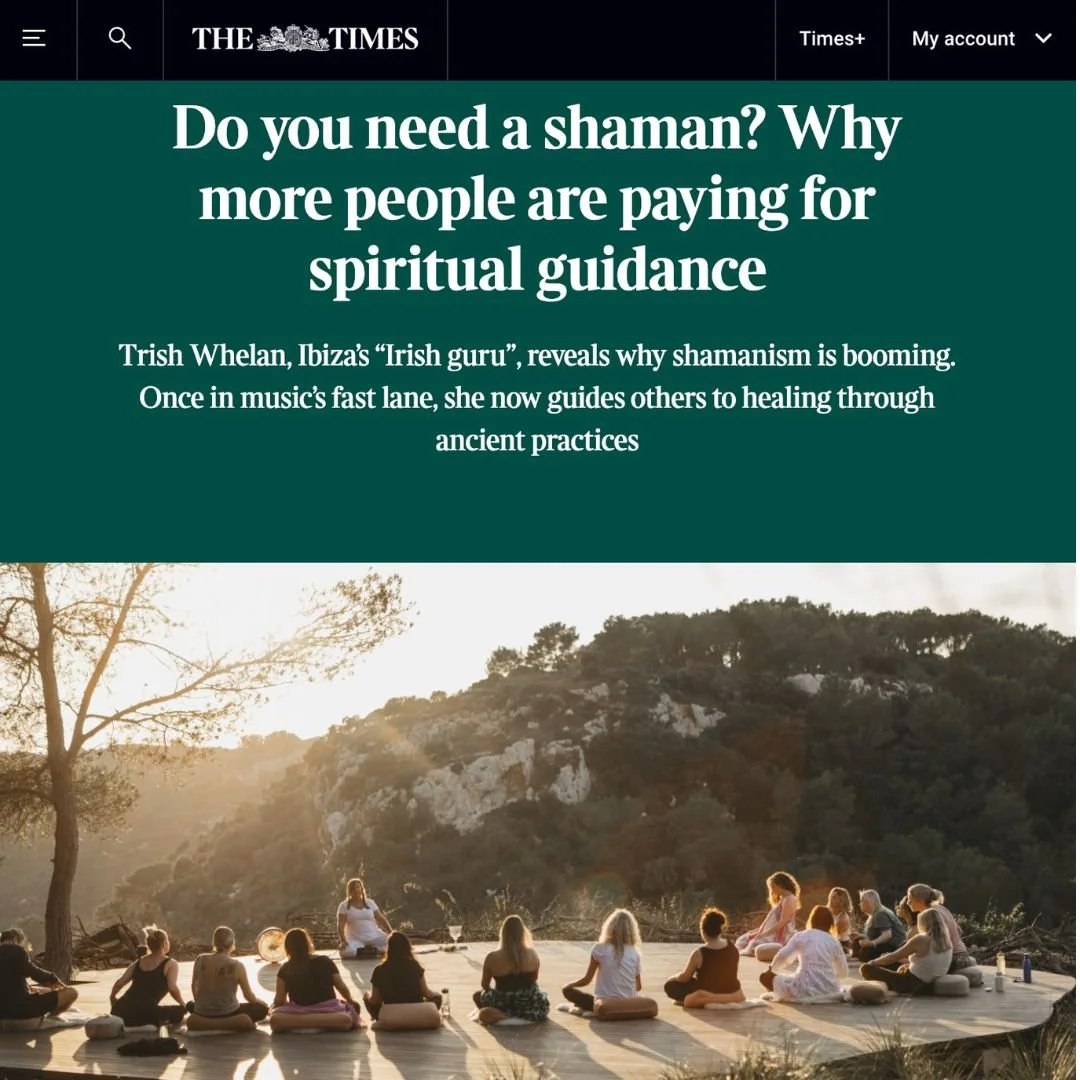 The Sunday Times - Do you need a shaman? Why more people are paying for spiritual guidance