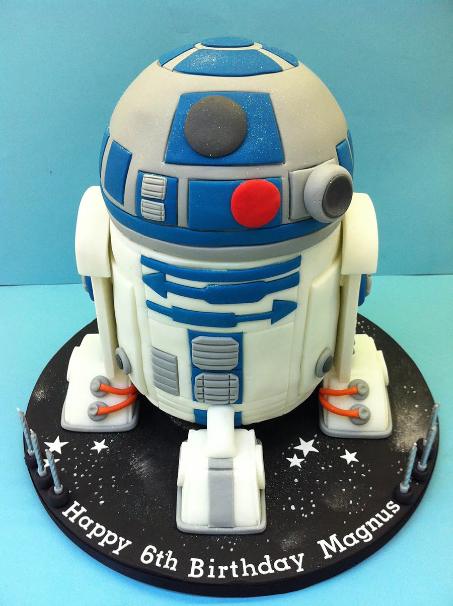 R2D2 Cake