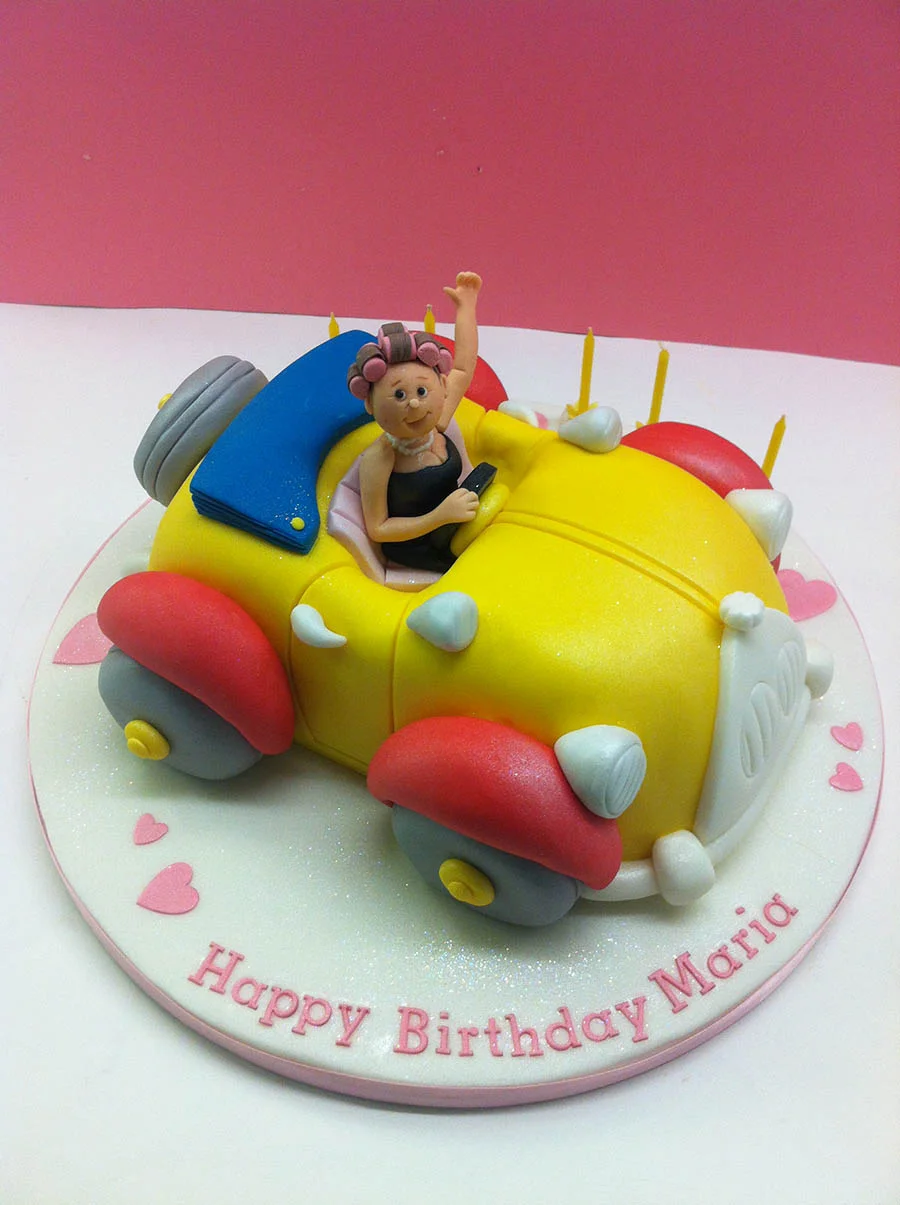 Noddy Car Cake
