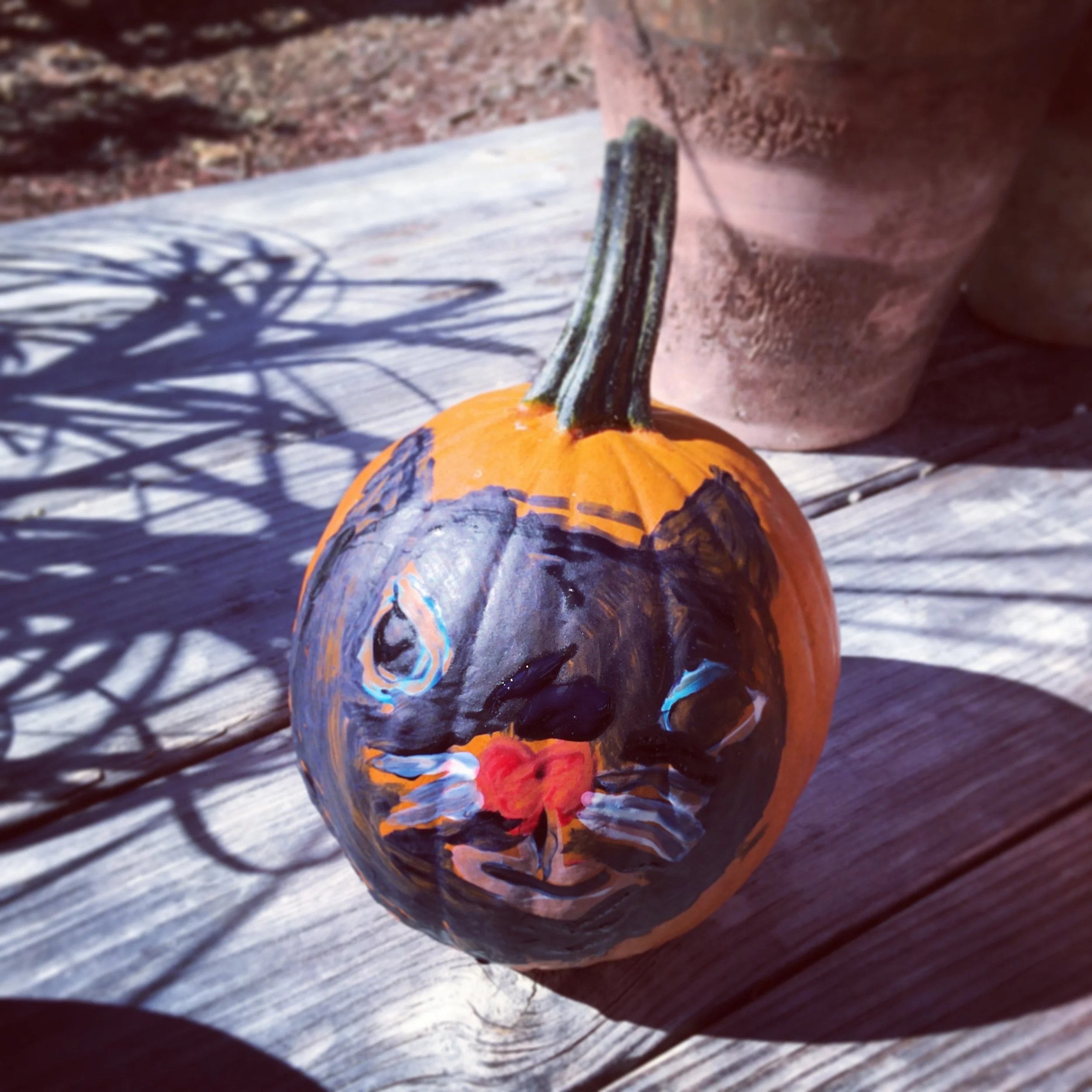 Pumpkin Painting on the Farm
