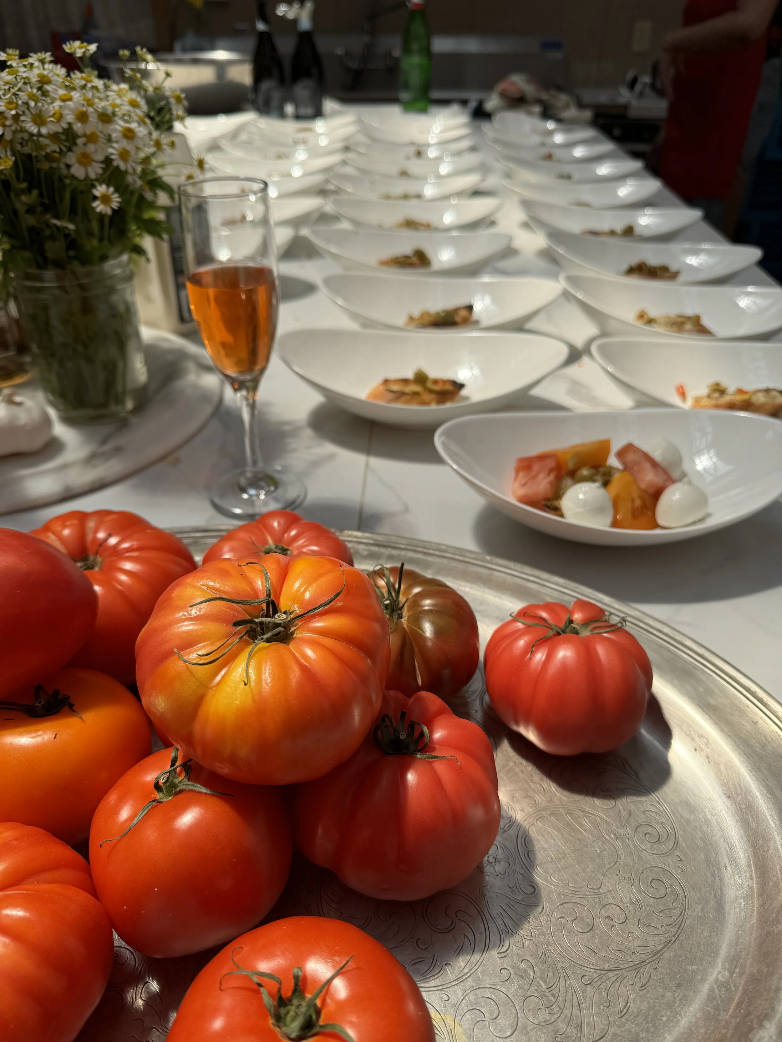 An Evening in Italy  | Farm Cooking Class 