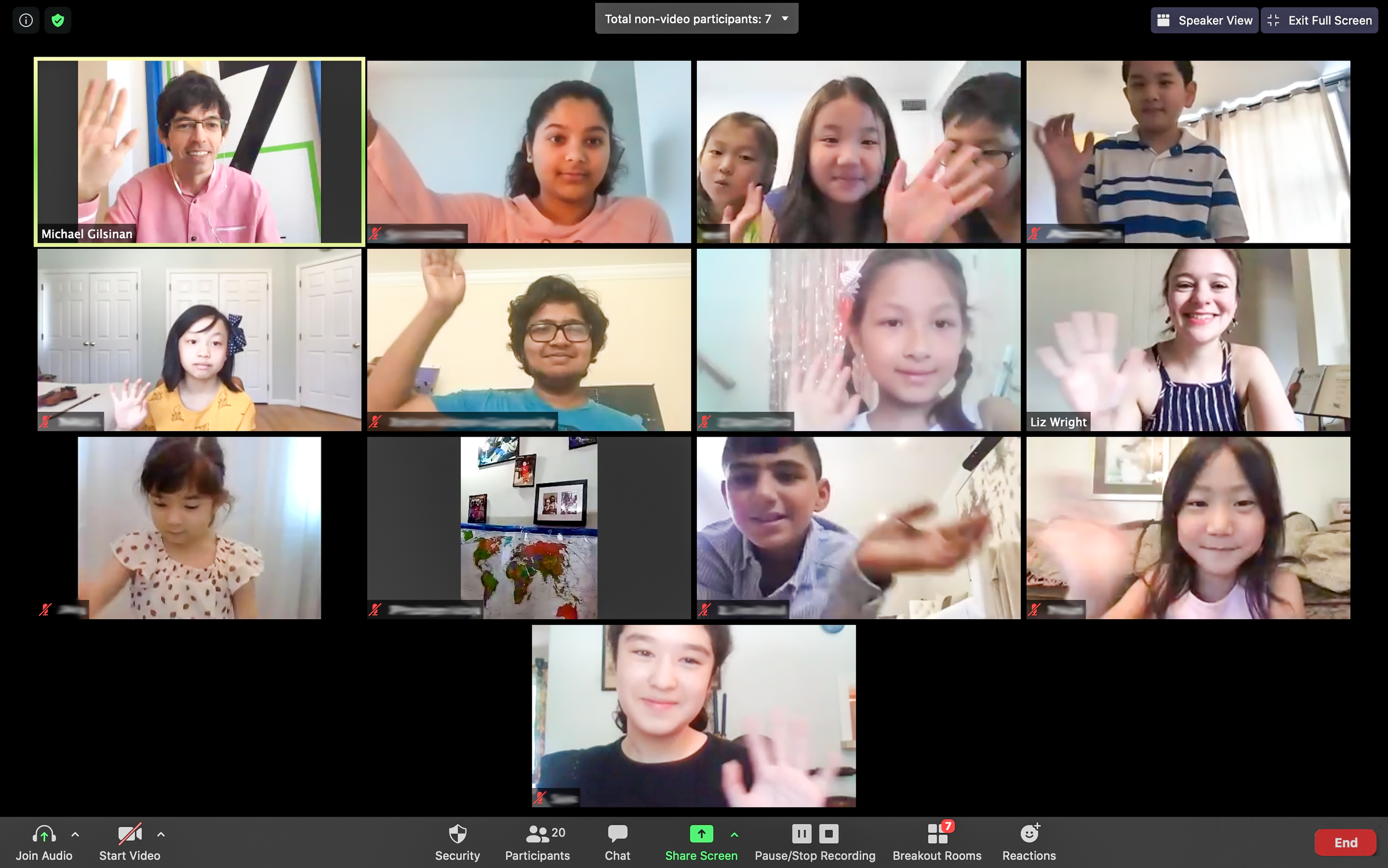 Fort Lee School of Music Virtual Violin Concert