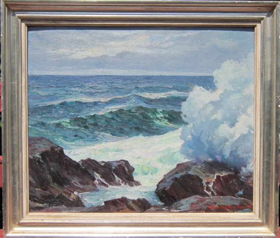Stanley Woodard, oil on canvas
