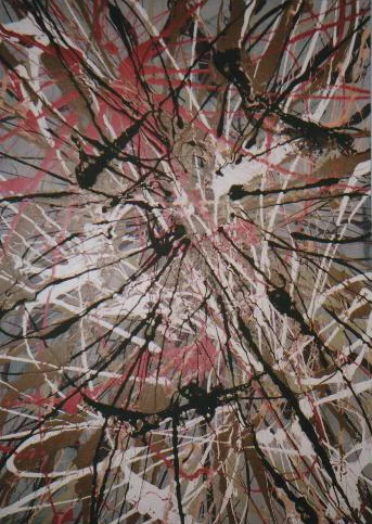 Latex Paint on Canvas