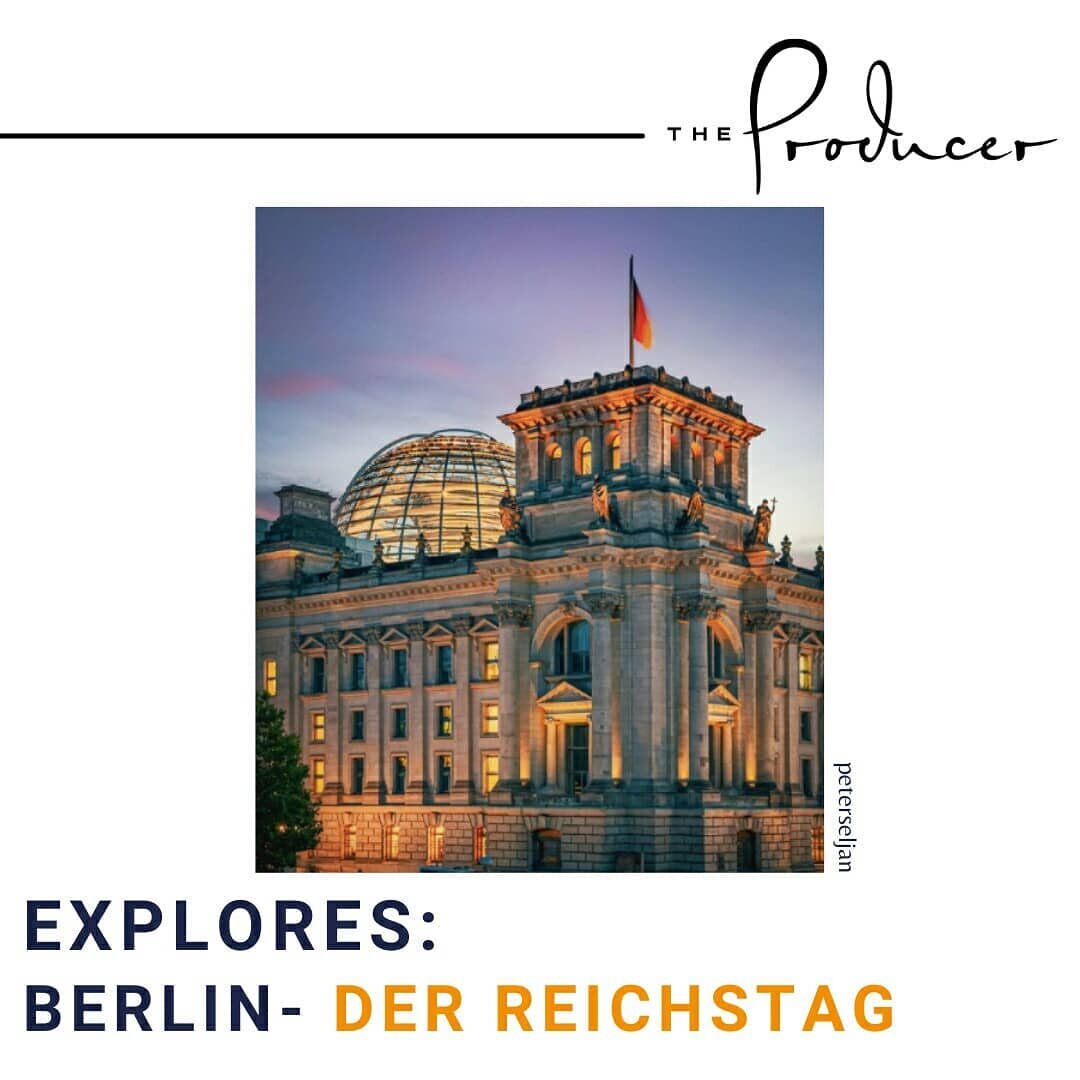 Der Reichstag is where German parliament resides. Though the building includes both modern and historic architecture, the two styles coexist, serving as a great symbol of harmony for the parliamentarians debating within.