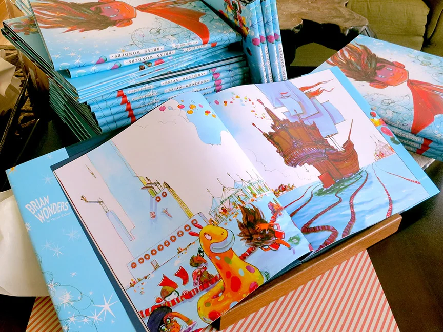 The Making of a Picture Book:  journal entry