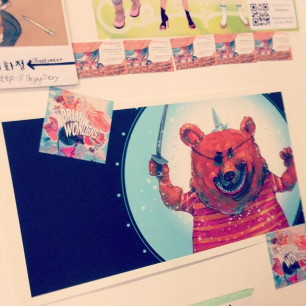 Brian Wonders Goes to Bologna