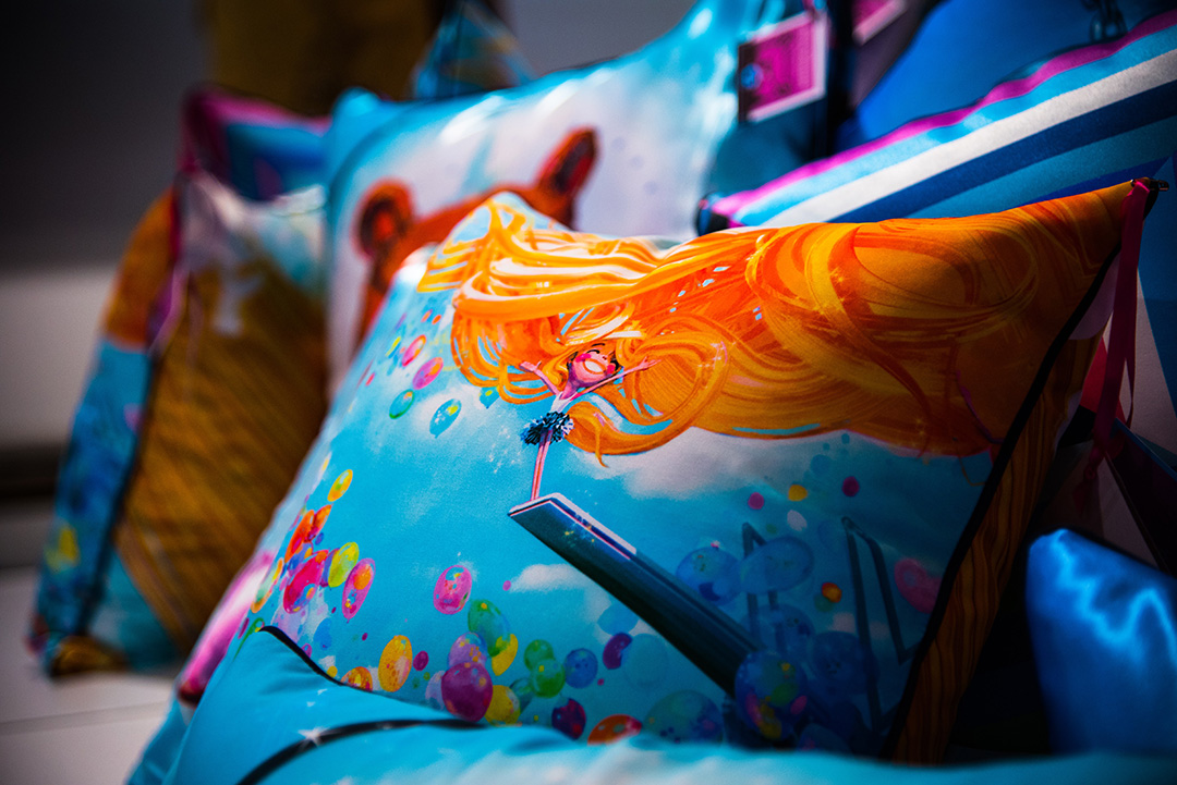 Illustrated Pillows