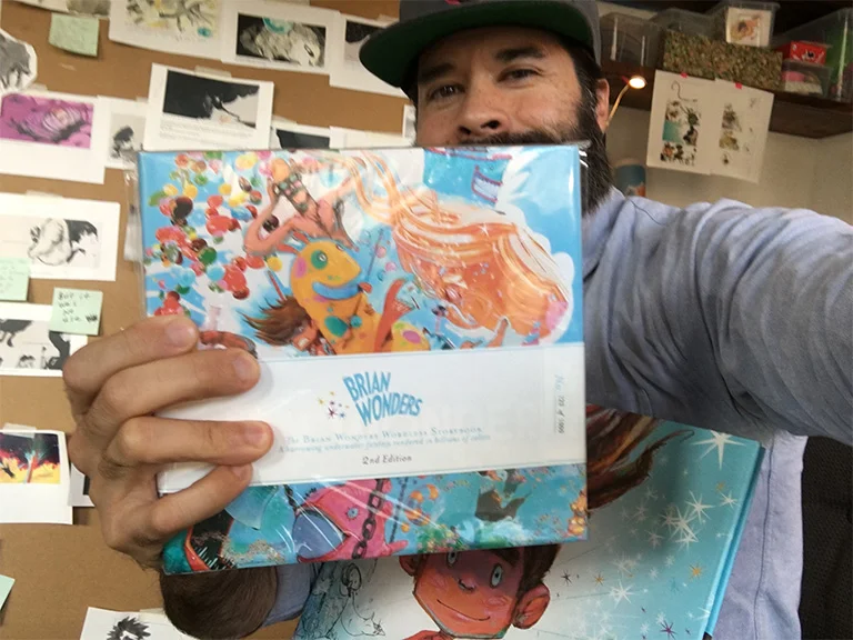 BRIAN WONDERS Mini Sticker Edition 