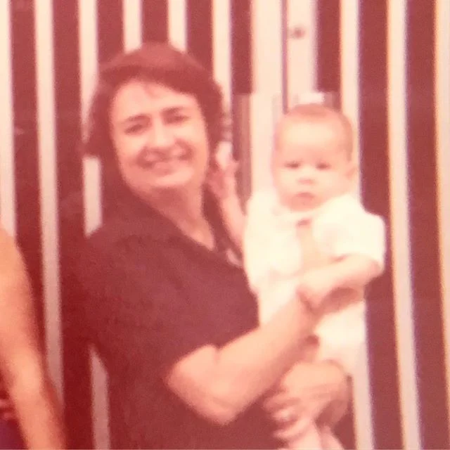 Yo con mi Abuela