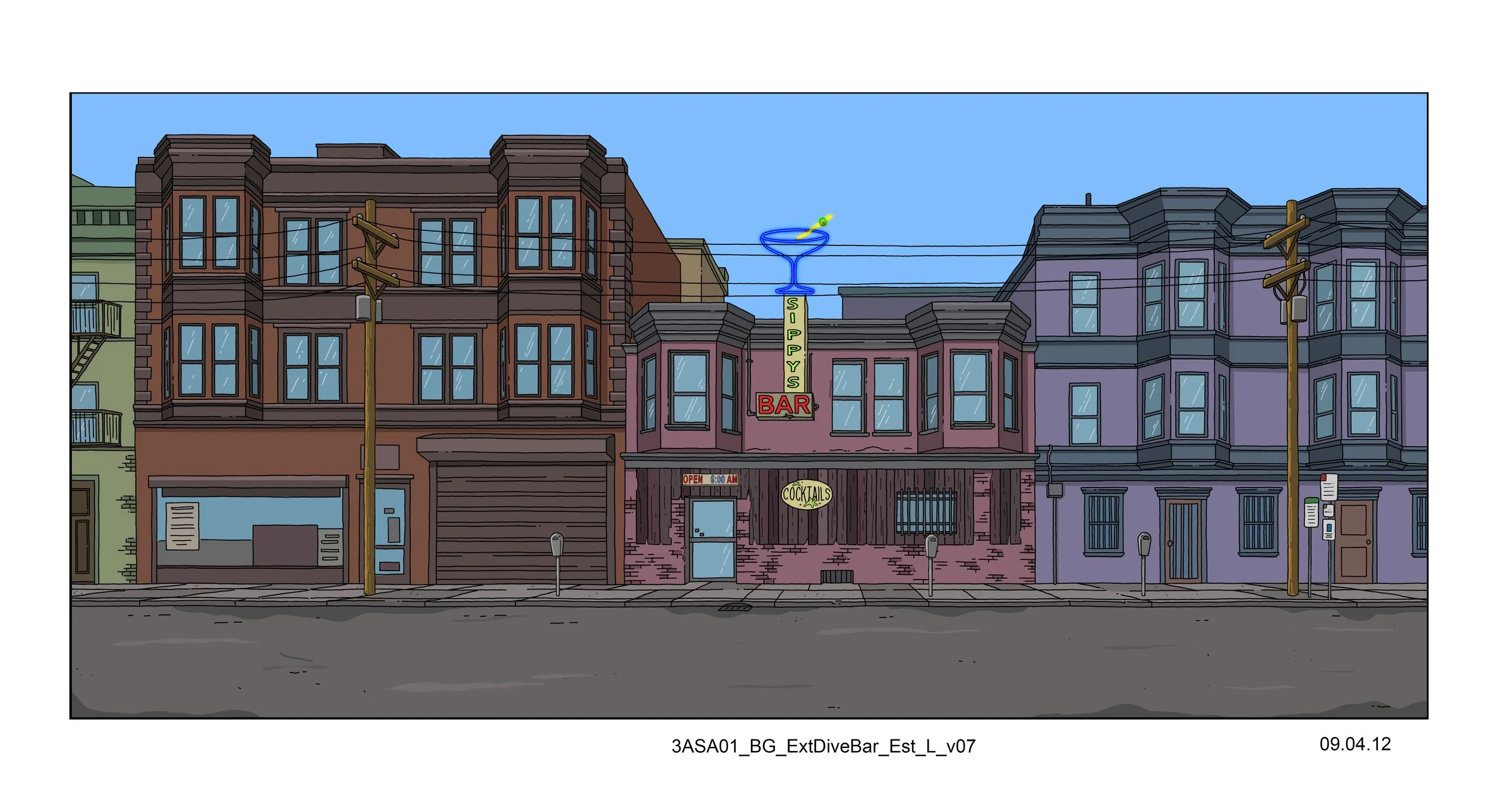 Bob’s Burgers on FOX   Background Test - Day 