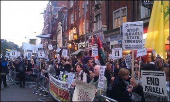 Gaza Protest - London November 2012 photo Neil Cafferky