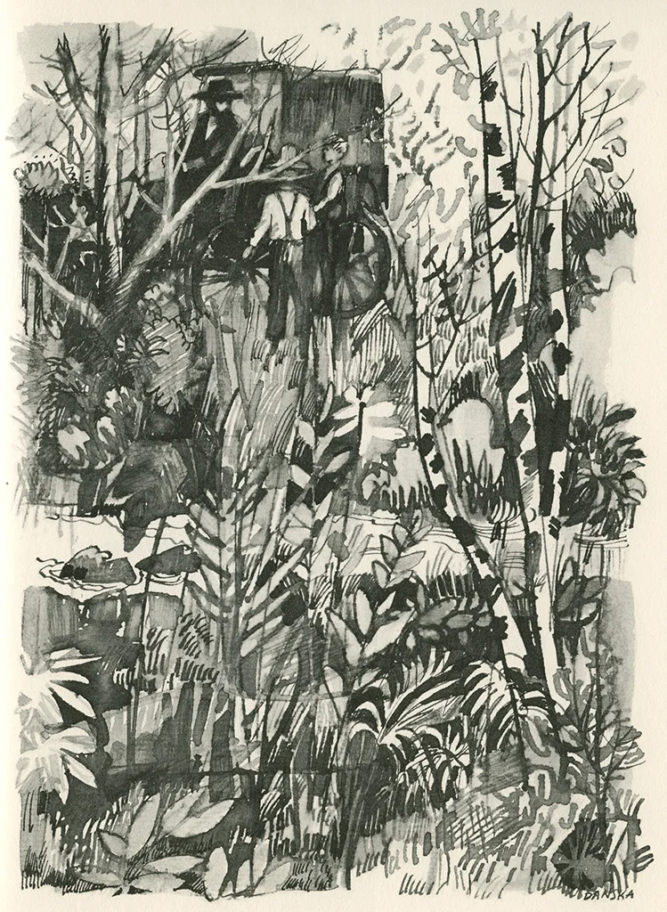 Herbert Danska, from Richter's Over the Blue Mountain, 1967.