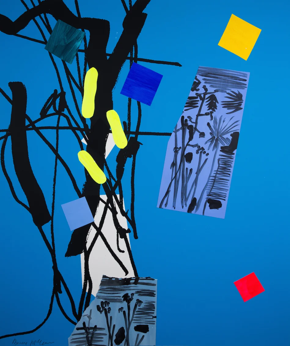 Dream Gardens Monoprint No. 11