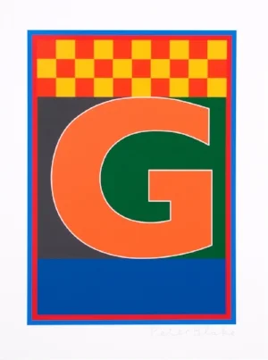 The Dazzle Alphabet Letter G