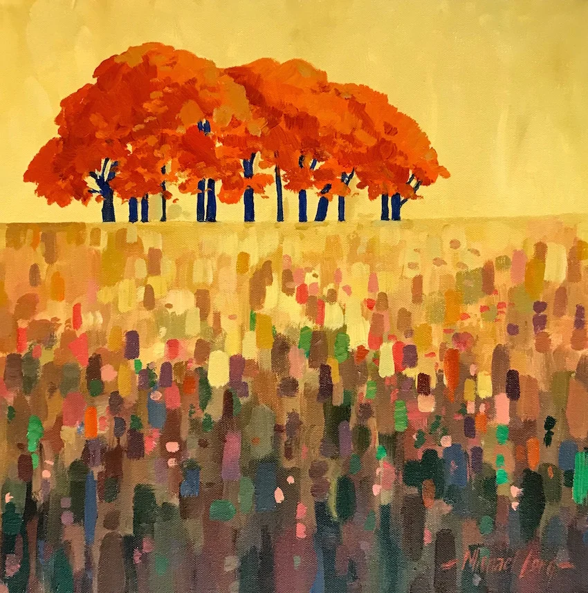 Orange Trees II
