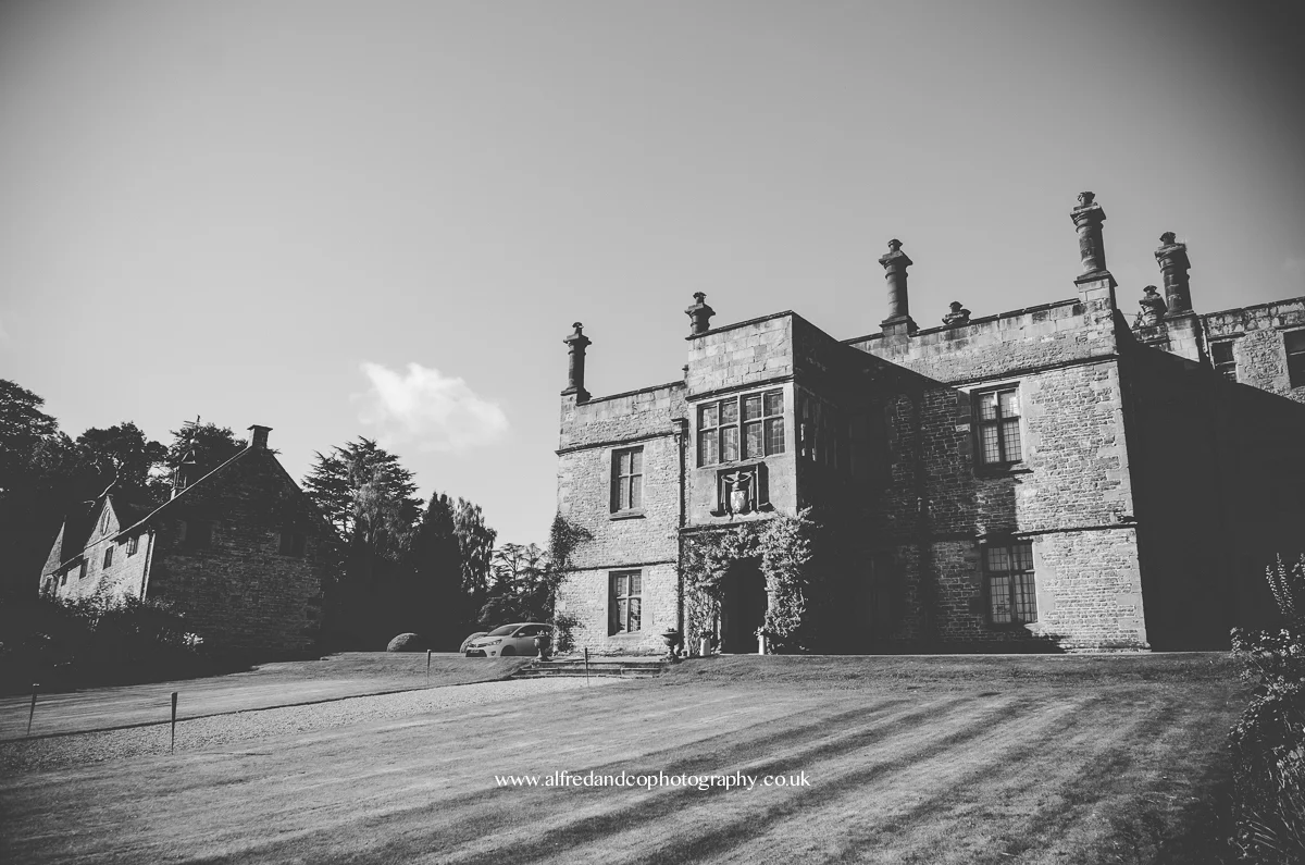 exterior shot of tissington hall