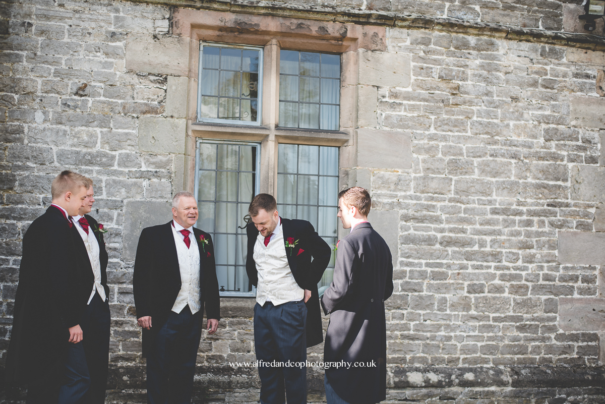 tissington hall summer wedding
