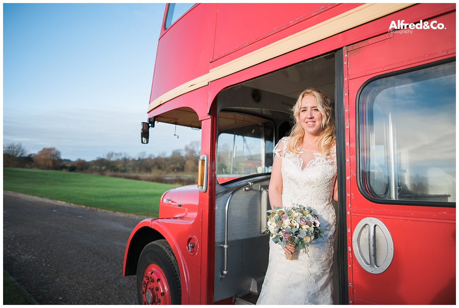 Yorkshire Heritage Red Wedding Bus