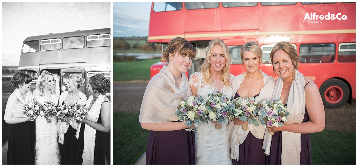 Yorkshire Heritage Red Wedding Bus