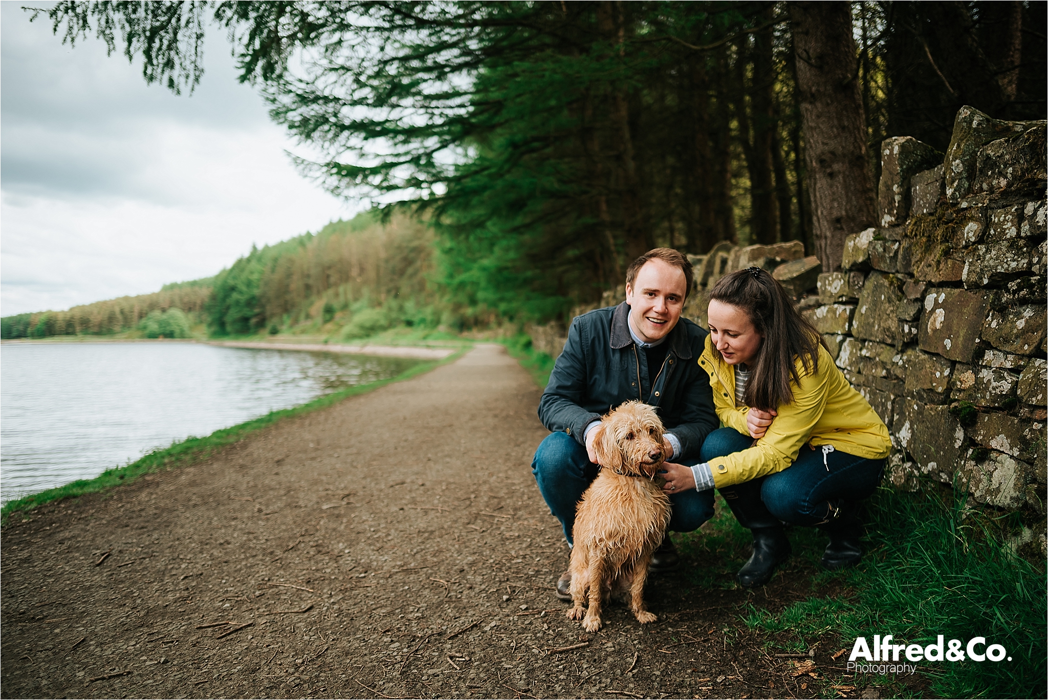 pre-wedding shoot at entwistle resevoir