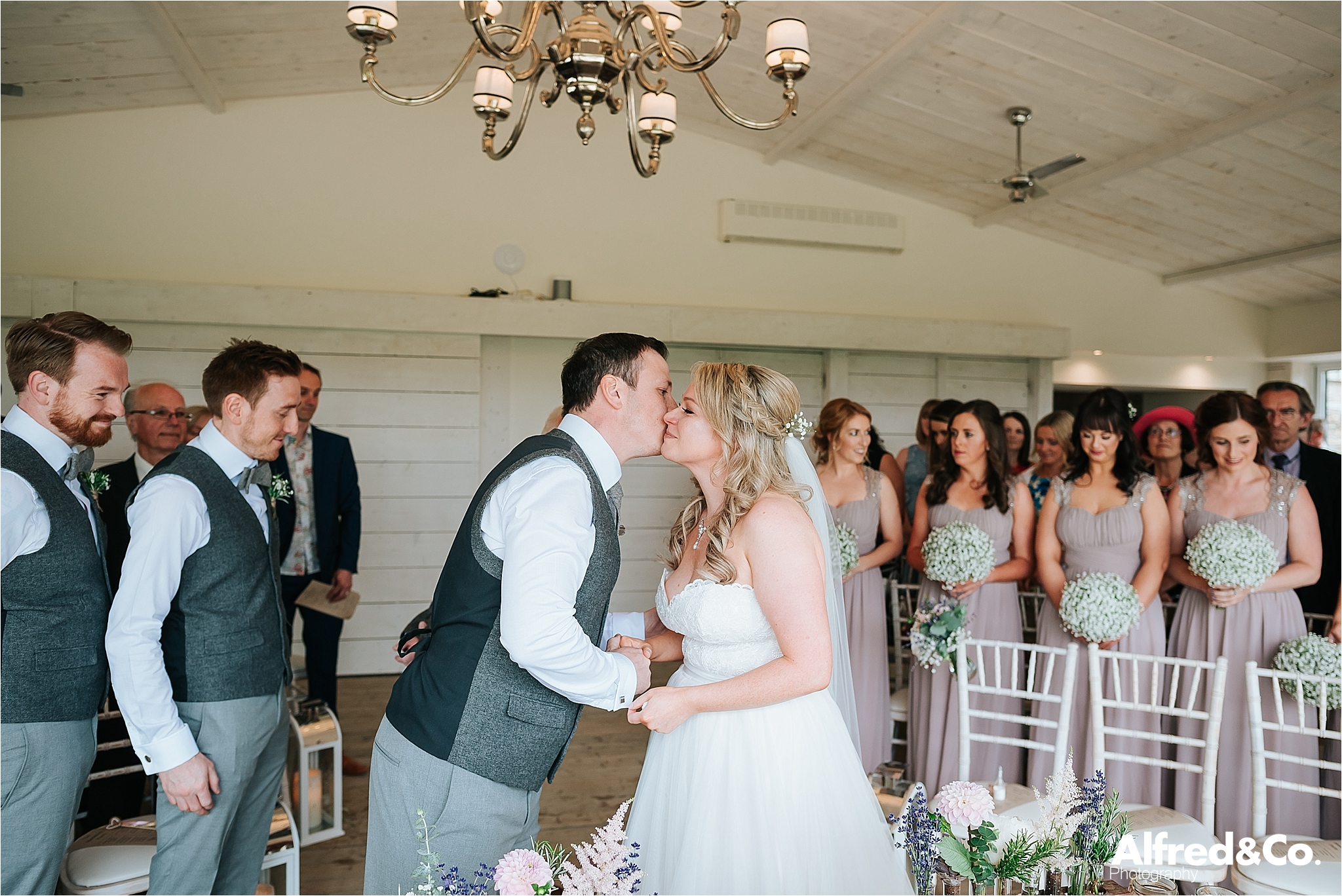 new ceremony room at bashall barn in clitheroe