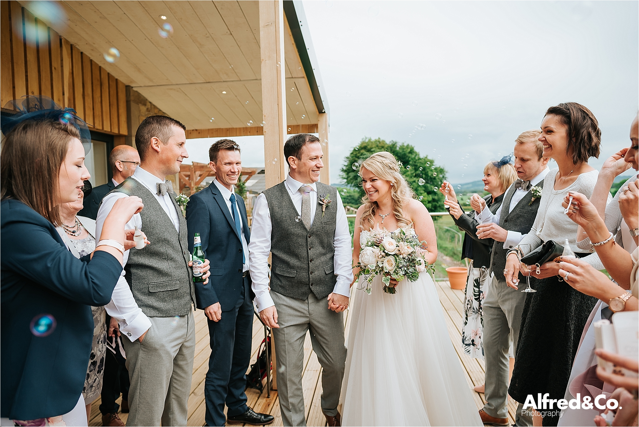 relaxed wedding venue in the ribble valley 