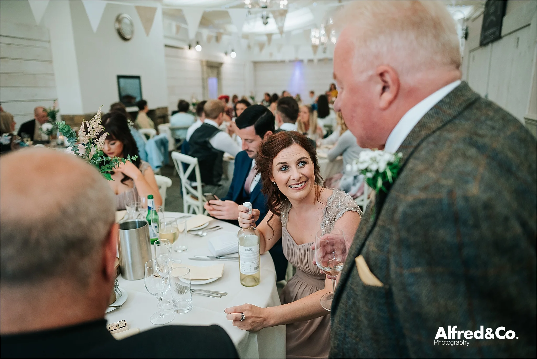 bashall barn wedding photographer, lancashire