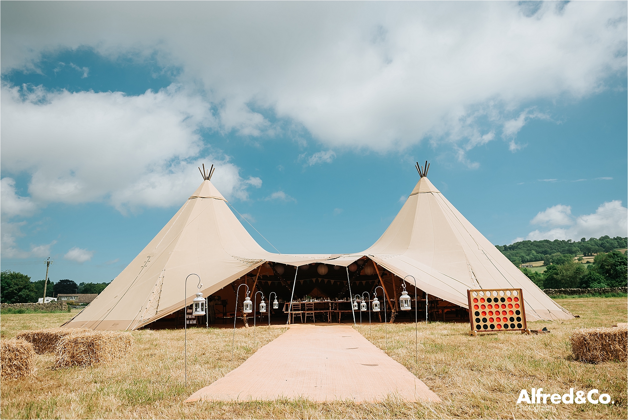 tipi for wedding in harrogate