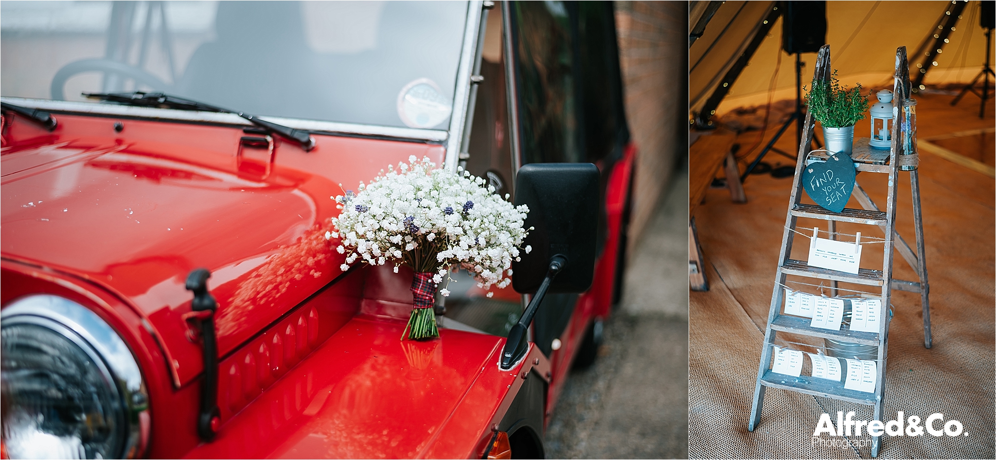 relaxed tipi wedding in harrogate