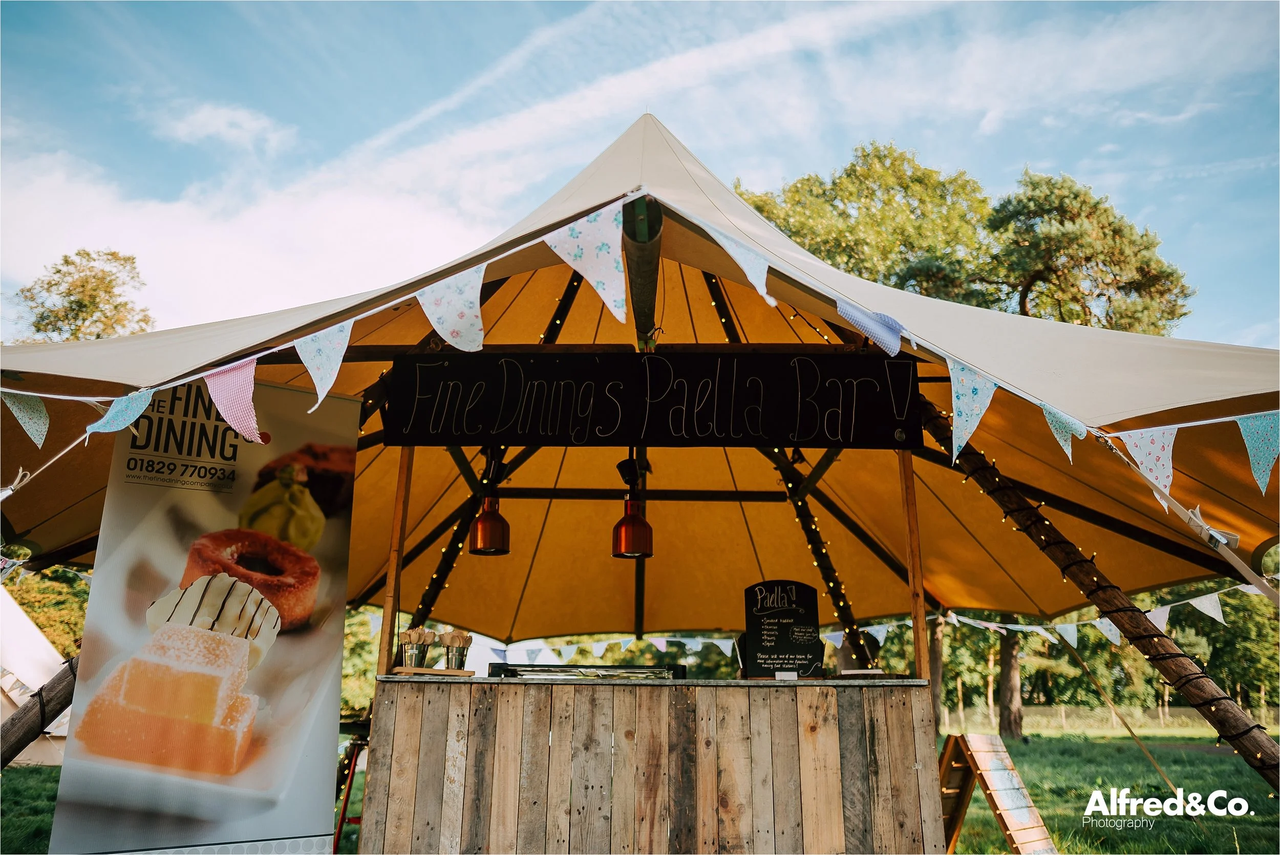 Tipi wedding photographer cheshire