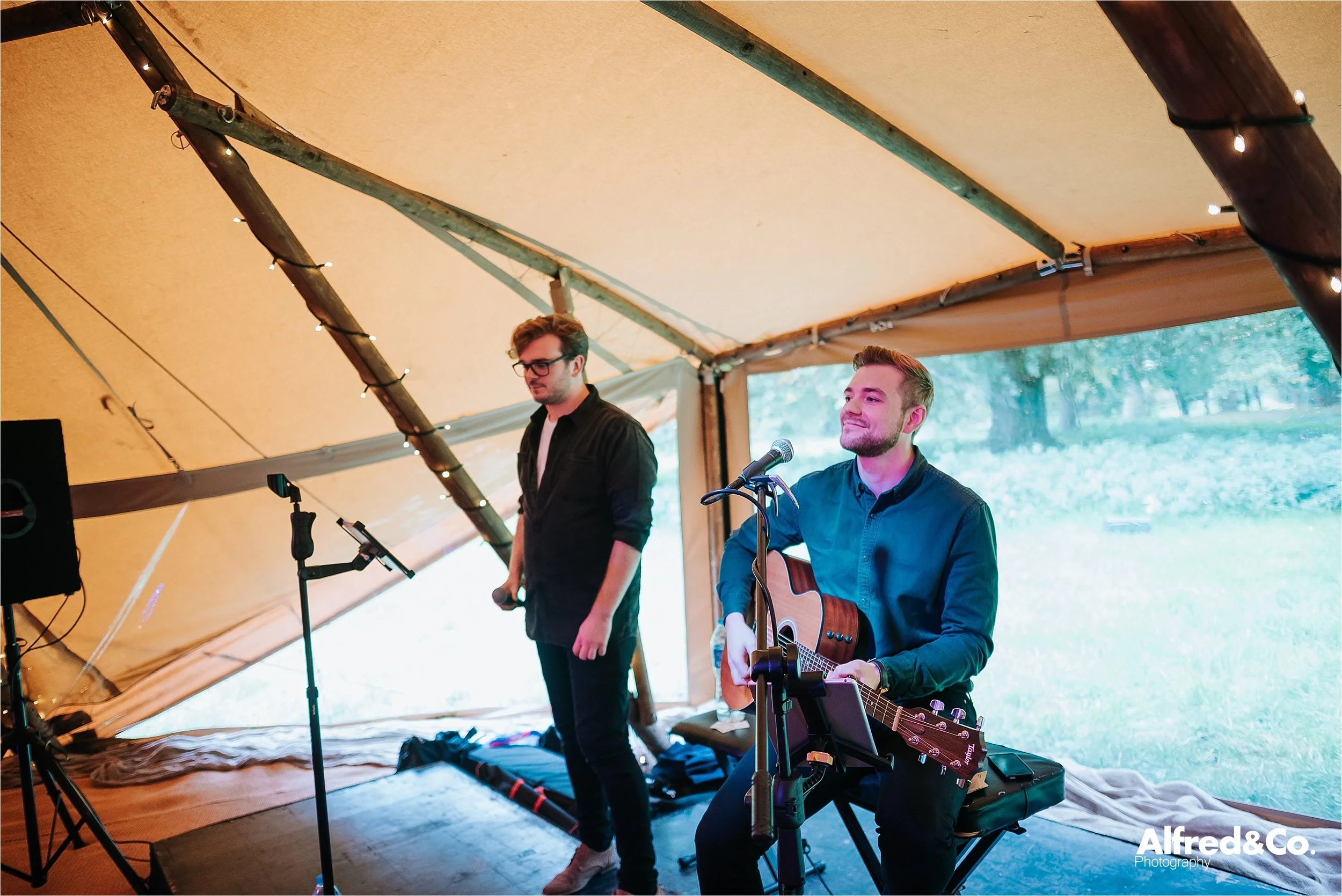 the notes wedding band